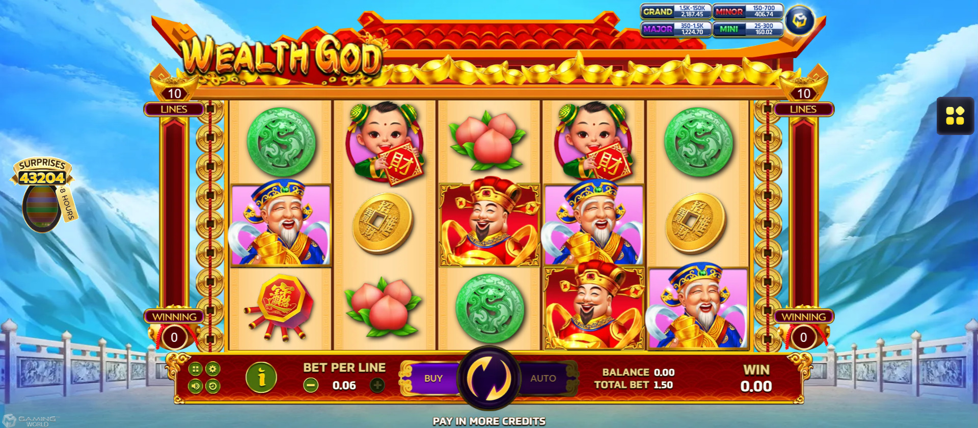 Wealth God - Joker Slot